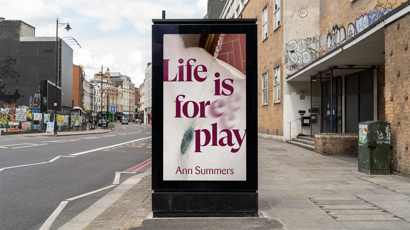 Ann Summers "Life is foreplay" campaign (Images: Joan)