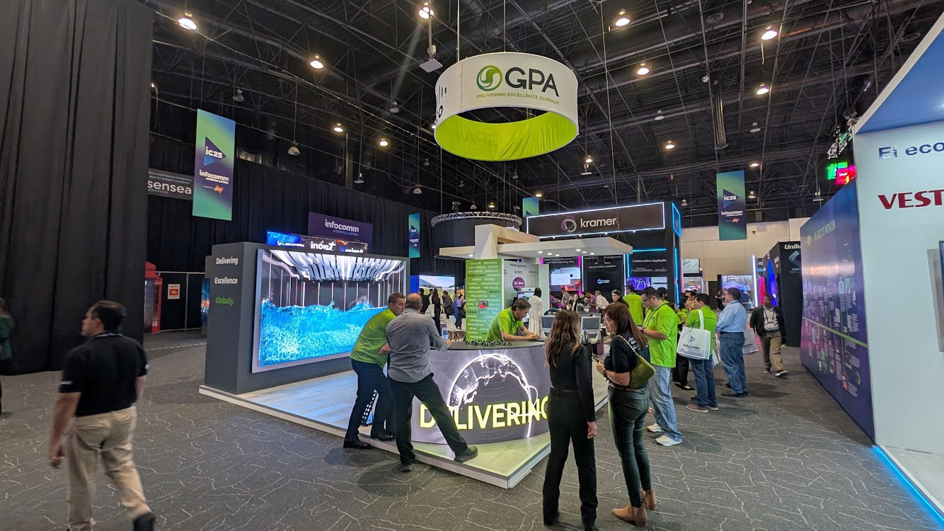 GPA booth at Infocomm LatAm 2025 (image: invidis)