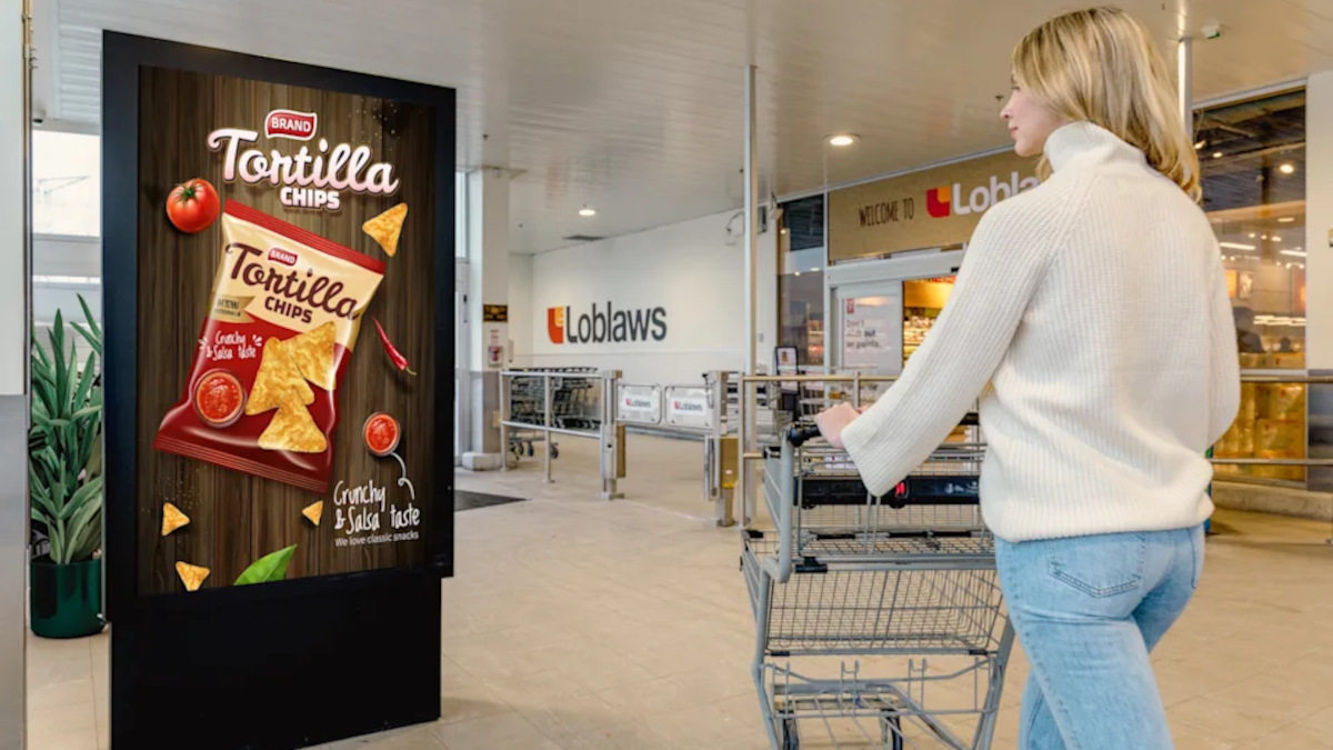 Loblaw is investing heavily in retail media with Stratacache. (Image: STRATACACHE)