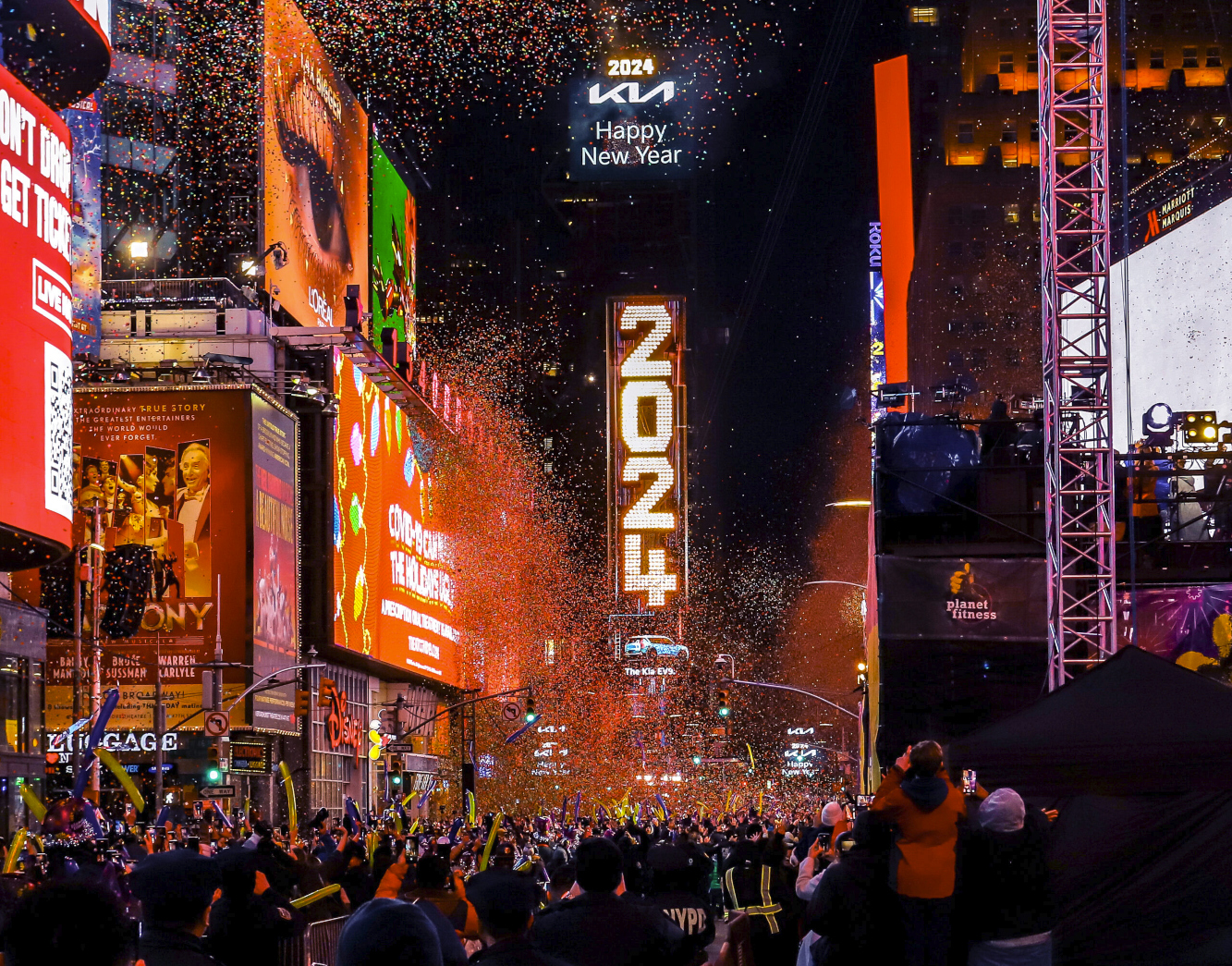 New Years Eve at Times Square (Image: New Tradition)
