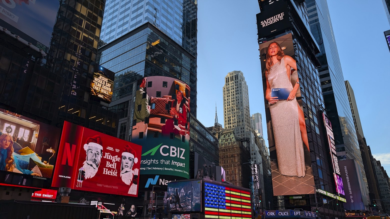 One Times Square LED in NYC (Image: invidis)