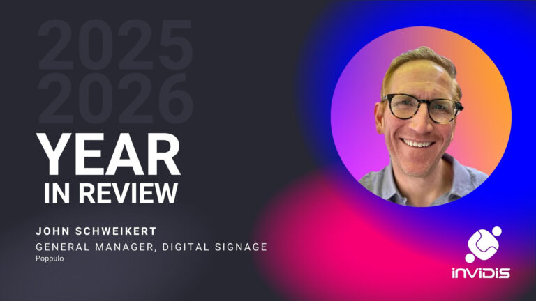 Year in Review: John Schweikert, General Manager, Digital Signage, at Poppulo (Photo: Poppulo)