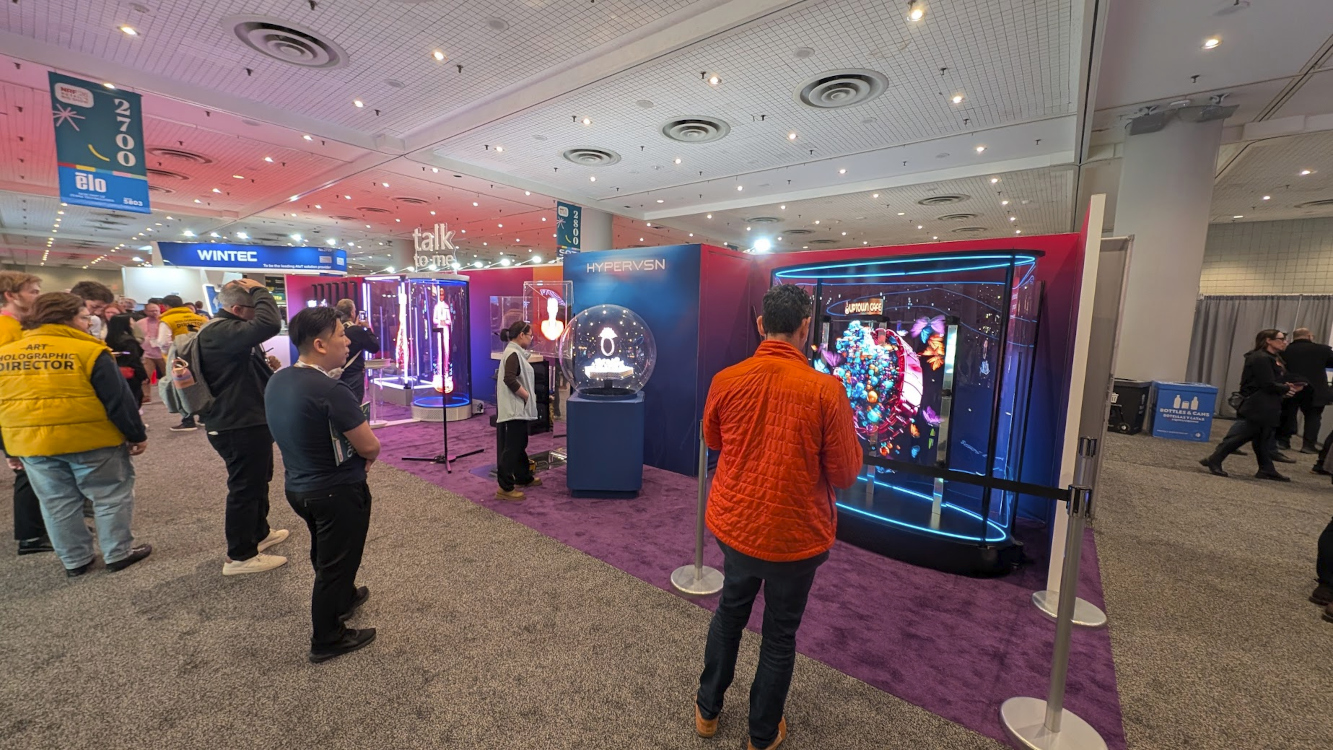 Hypervsn at NRF 2026 (Image: invidis)