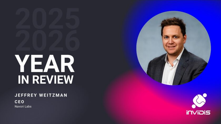 Navori's Jeffrey Weitzman looks back on 2025 for invidis. (Photo: Navori Labs)