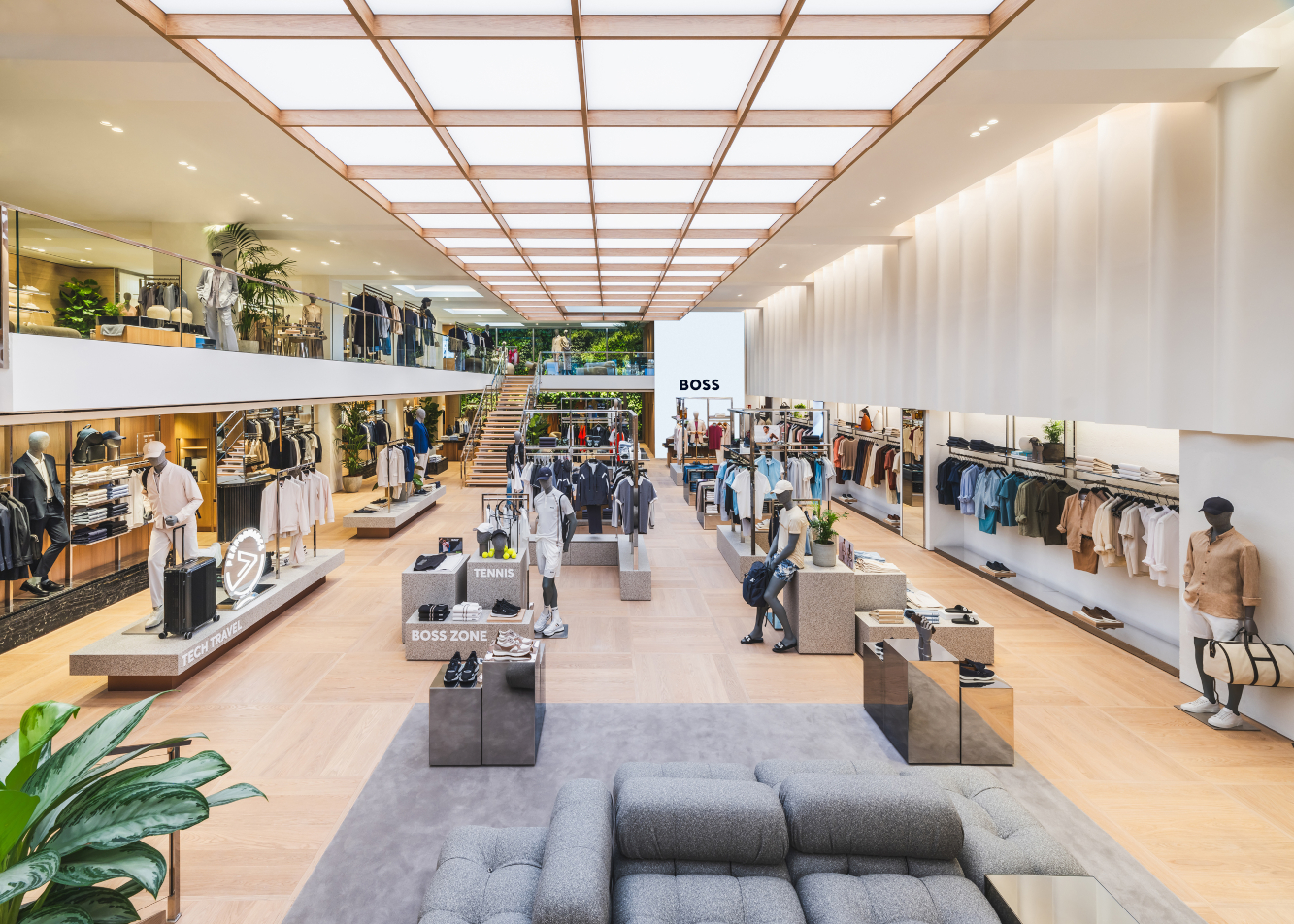 Boss Flagship Barcelona (Image: Boss)