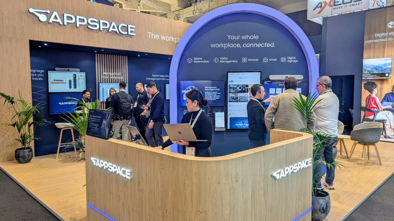 Appspace at ISE 2026 (Image: Appspace)