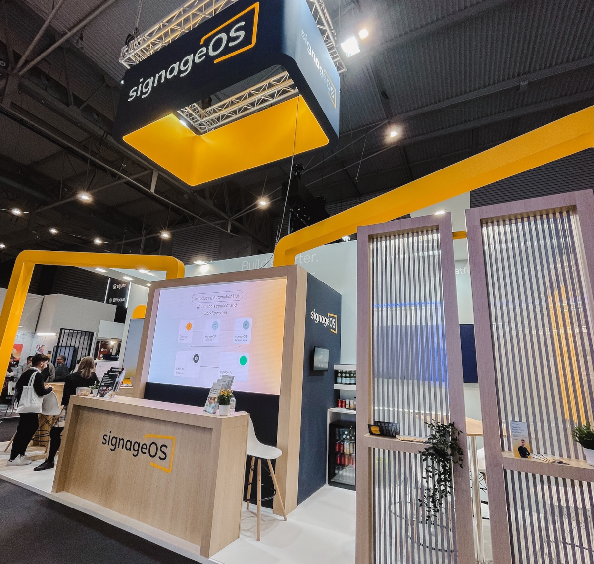 SignageOS at ISE 2026 (Image: signageOS)
