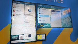 Uniguest Digital Signage Platform for Hospitals