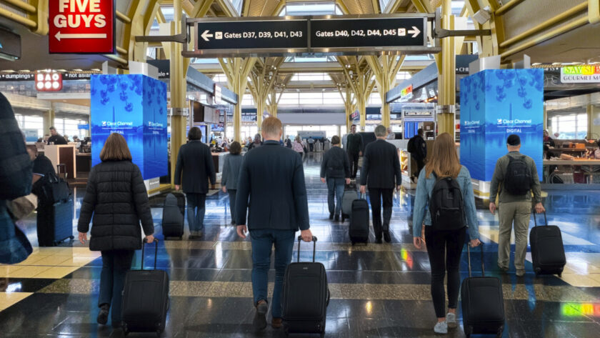 Clear Channel Airport DooH (Image: CCO)