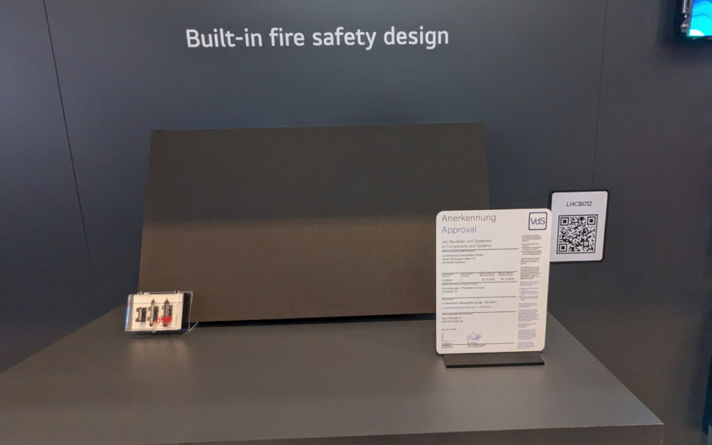 New VdS-certified LED by LG (Image: invidis)