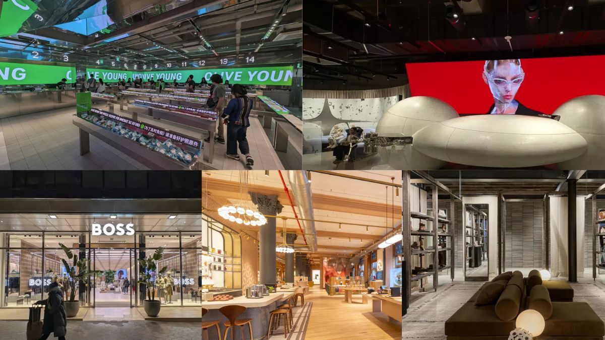 Retail Inspiration: Five Cool Stores to Watch - Five cool stores from all over the world (Collage: invidis) Five cool stores from all over the world (Collage: invidis)