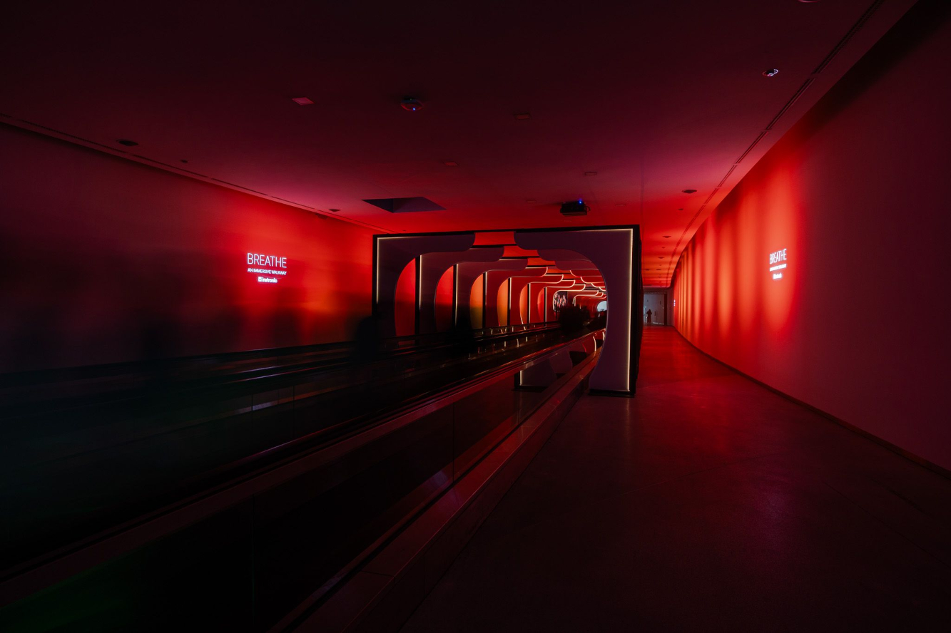 Instronic's Breathe Installation at ISE 2026 (Image: Instronic)