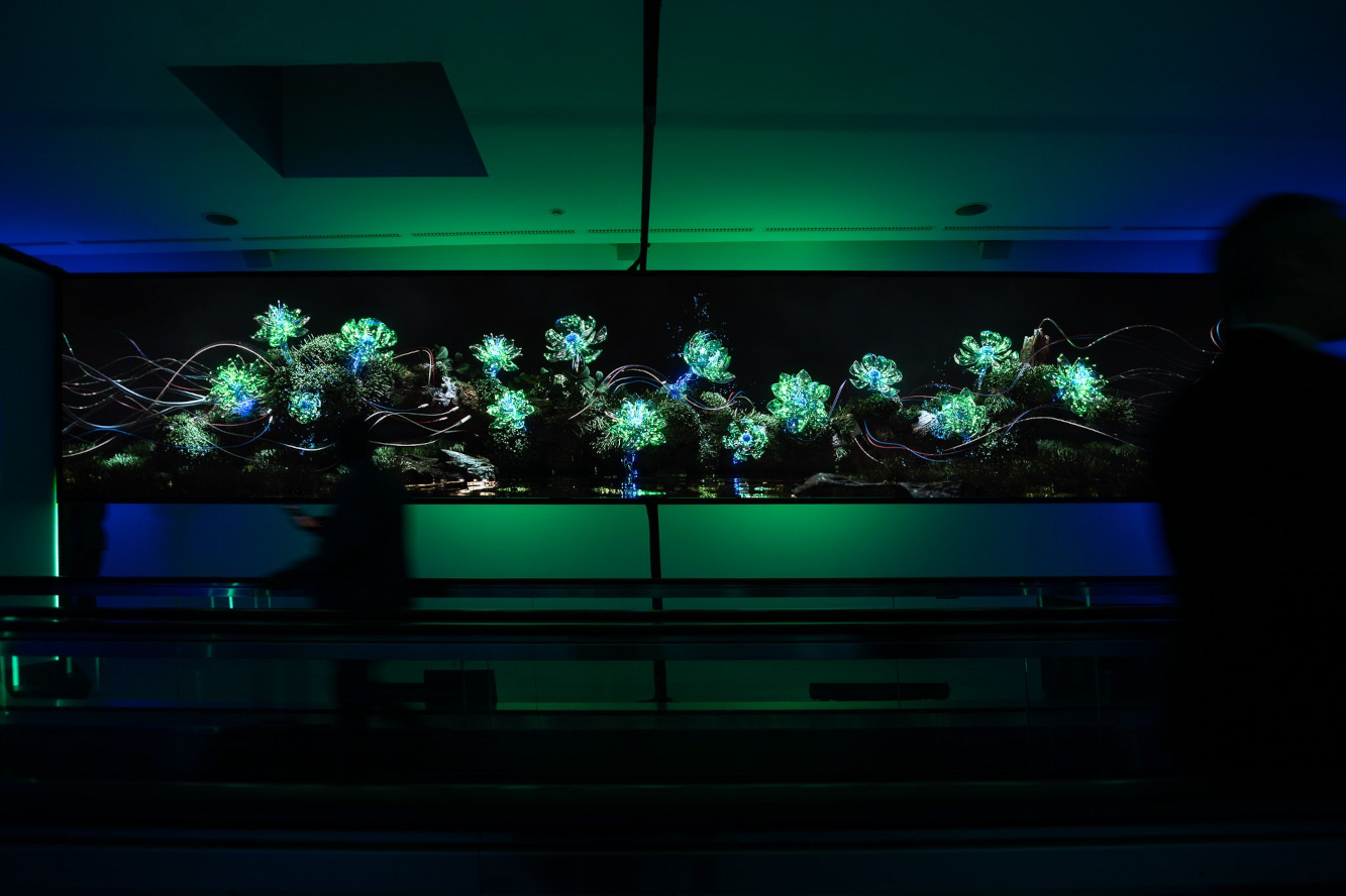Instronic's Breathe Installation at ISE 2026 (Image: Instronic)