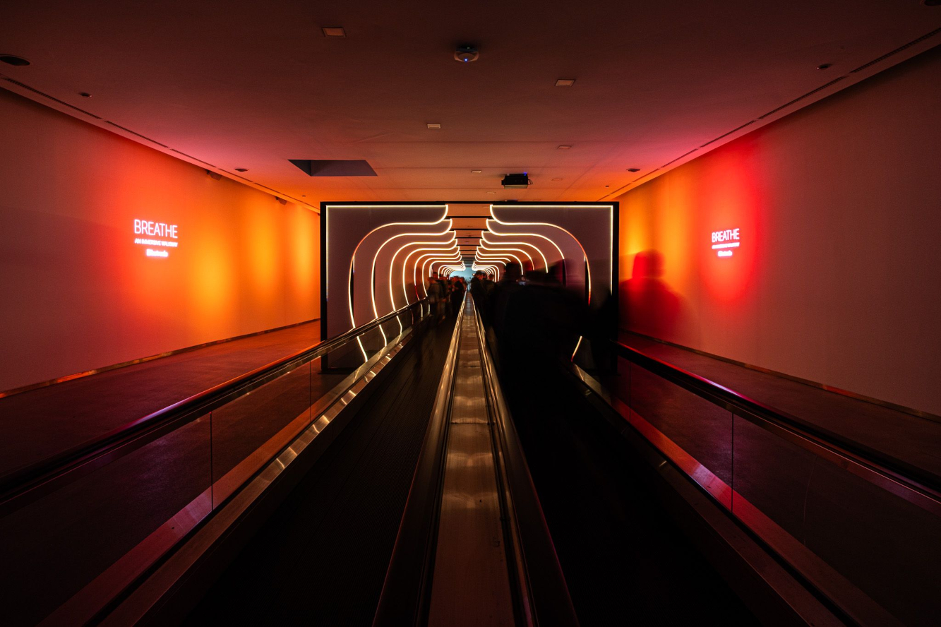 Instronic's Breathe Installation at ISE 2026 (Image: Instronic)