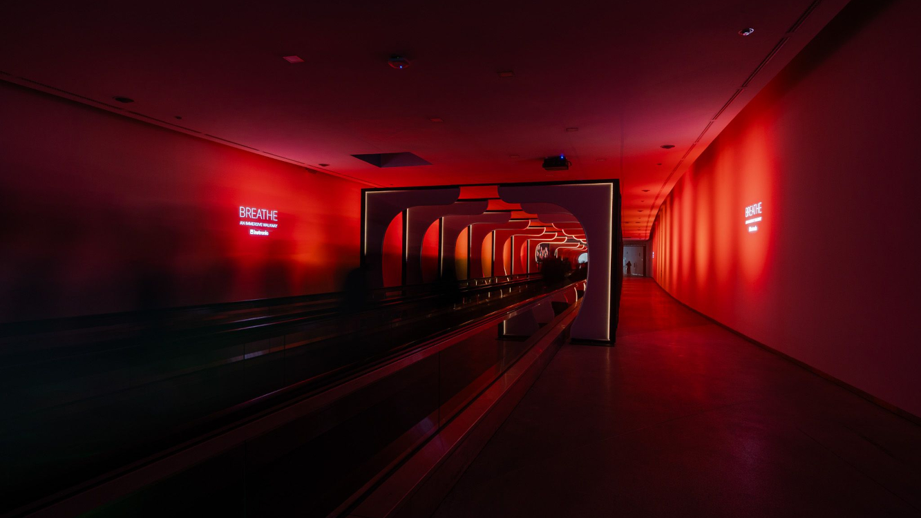 ISE 2026: When the Venue Becomes the Canvas - Instronic's Breathe Installation at ISE 2026 (Image: Instronic) Instronic's Breathe Installation at ISE 2026 (Image: Instronic)