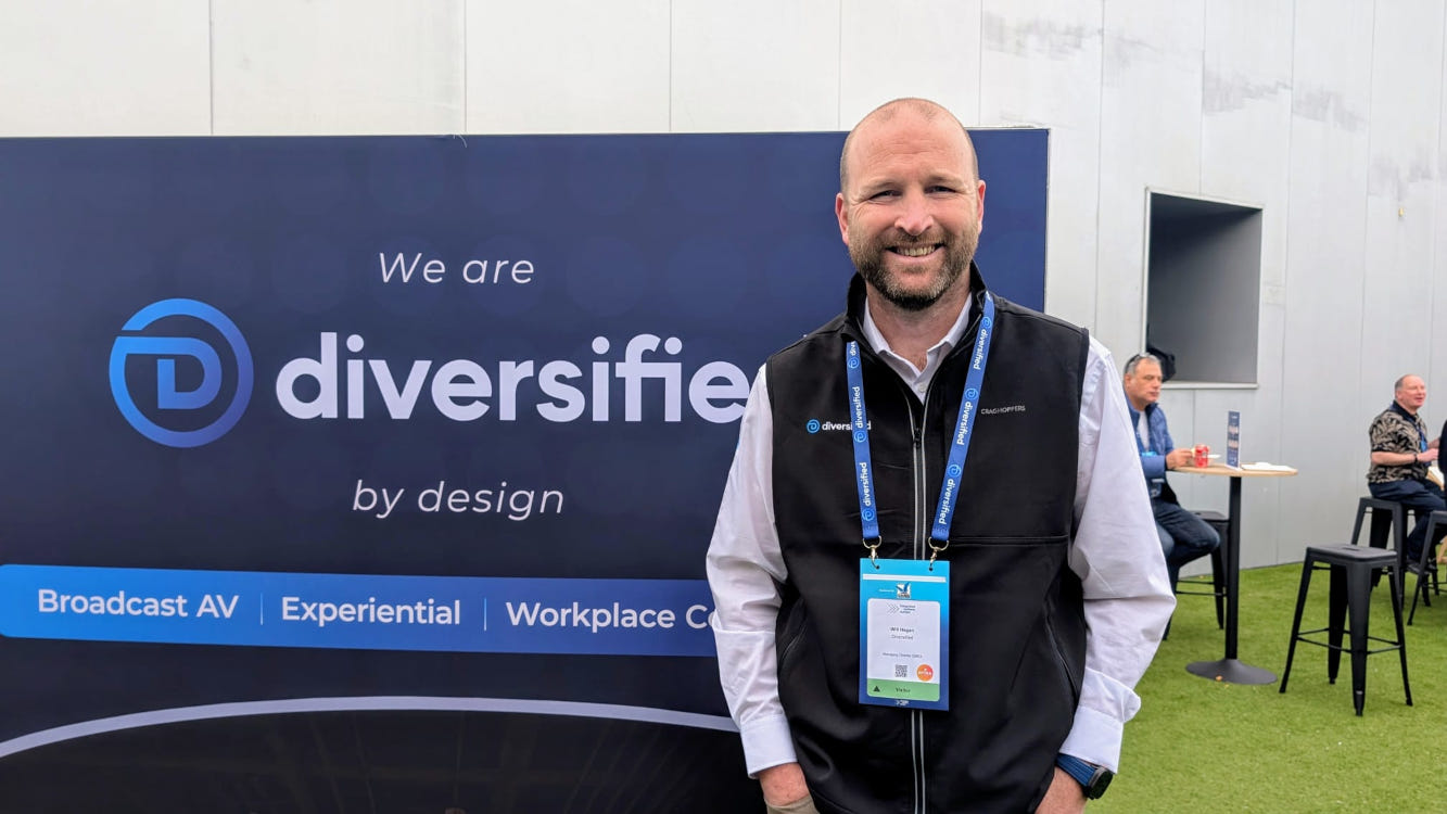 Managed Services: Diversified Bets on Germany and Europe - Will Hegan, Diversified's Managing Director EMEA, at ISE 2026 (Image: invidis) Will Hegan, Diversified's Managing Director EMEA, at ISE 2026 (Image: invidis)