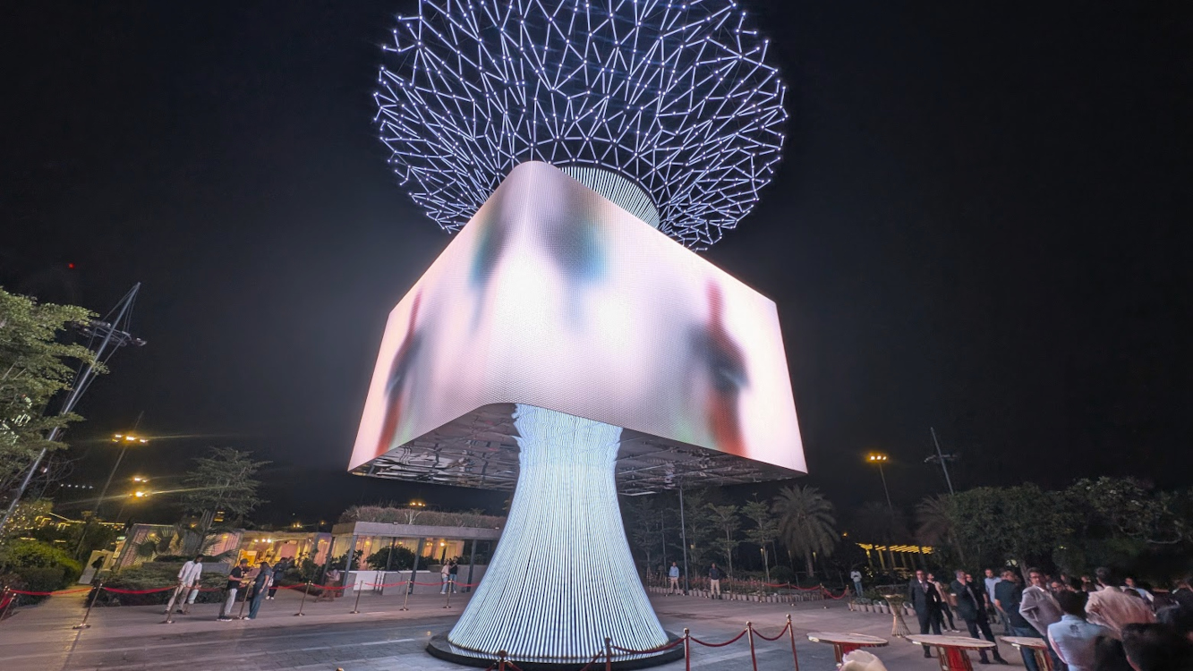 Skycom Social Tree in Delhi (Image: Invidis)