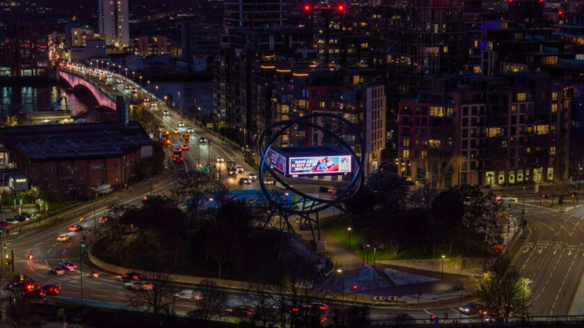 Wandsworth Roundabout Upgrade (Image: Backlite UK)
