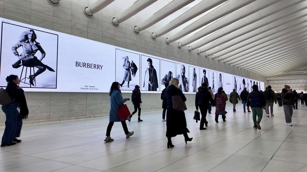Westfield The Hundred Burberry Trenchcoat Campaign (Images: Westfield)