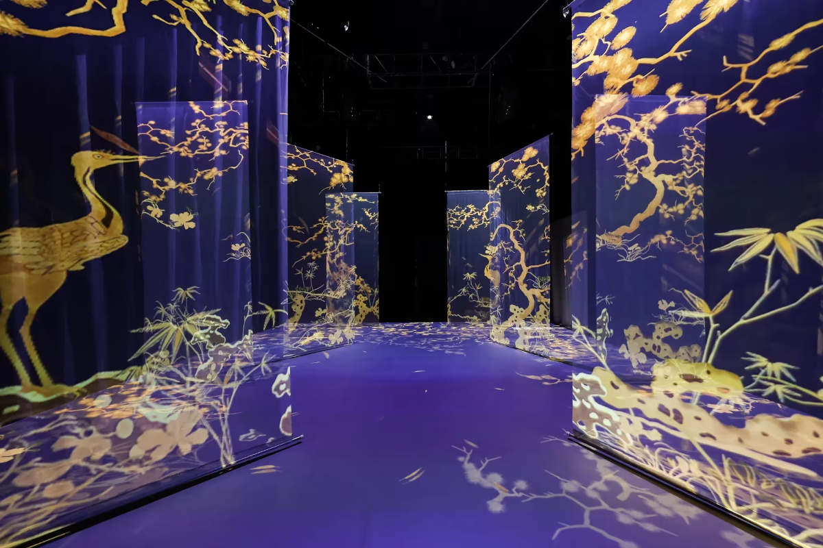 “The Ways in Patterns" exhibition (Image: Barco)