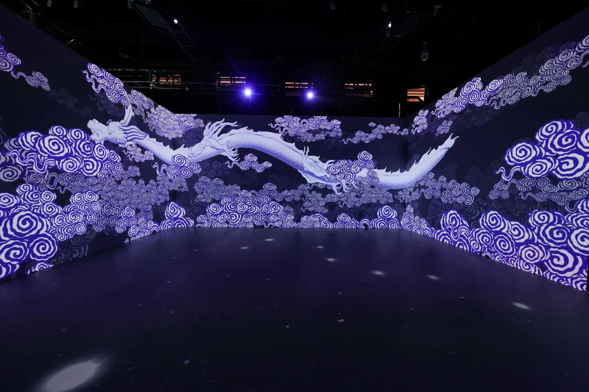 “The Ways in Patterns" exhibition (Image: Barco)