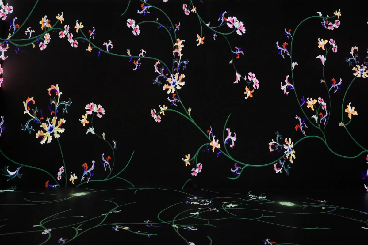 “The Ways in Patterns" exhibition (Image: Barco)