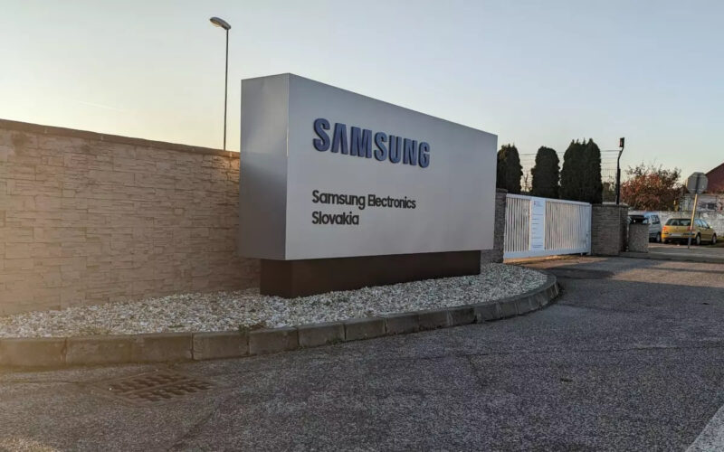 Soon to be closed: Samsung's display plant in Slovakia (Image: invidis)