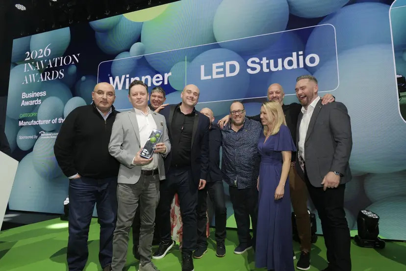 The LED Studio Team at ISE 2026 (Image: LED Studio)