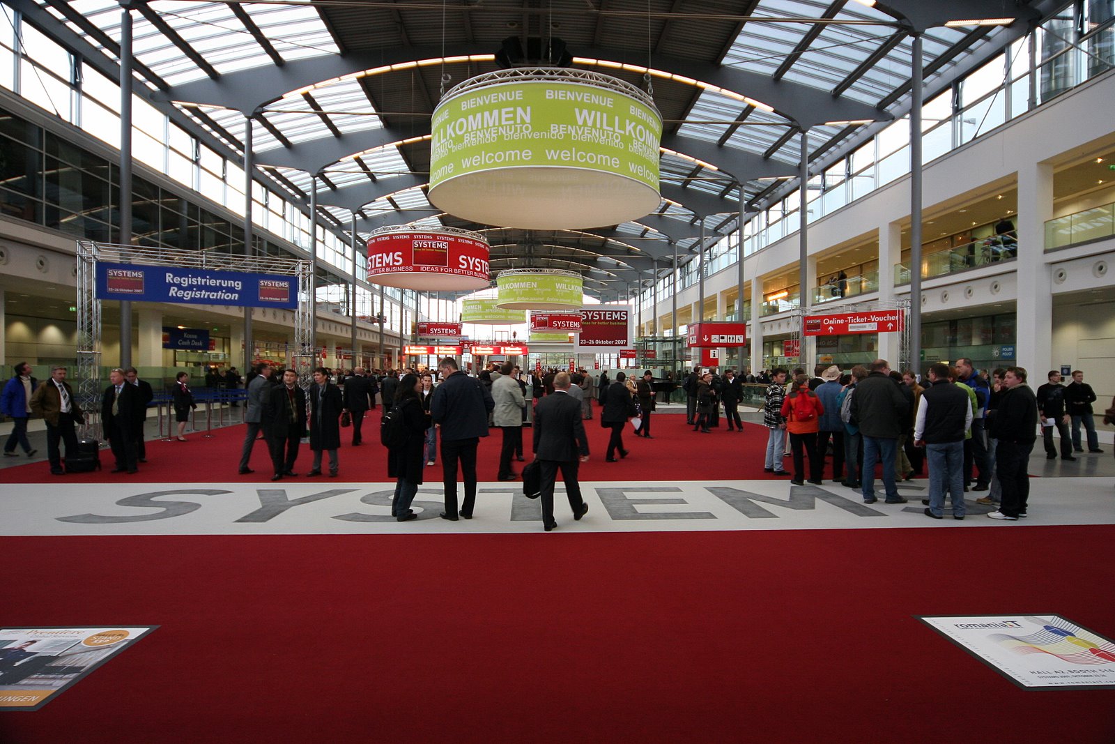 The Munich Digital Signage Conference at Systems 2007 (Image: invidis)