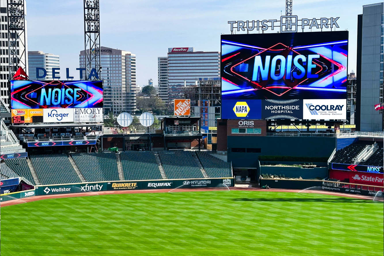 Truist Park continues to upgrade its stadium tech. (Image: SNA Displays)