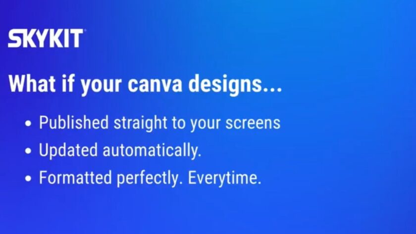Skykit Adds Canva Integration, Smarter Scheduling