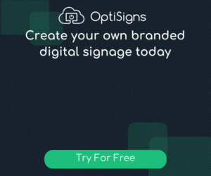 Optisigns - Create your own branded digital signage today