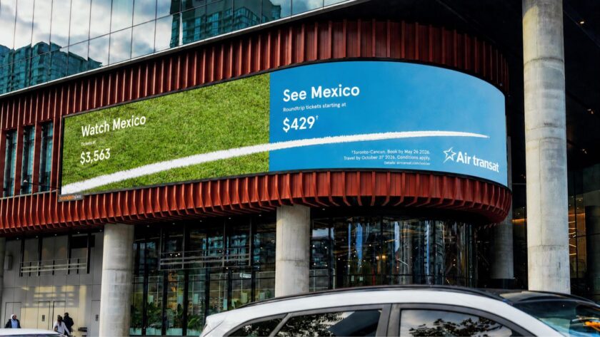 Air Transat Turns World Cup Sticker Shock into Travel Campaign