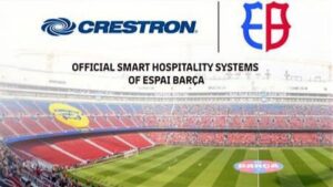 Crestron to Power Smart Hospitality at Spotify Camp Nou