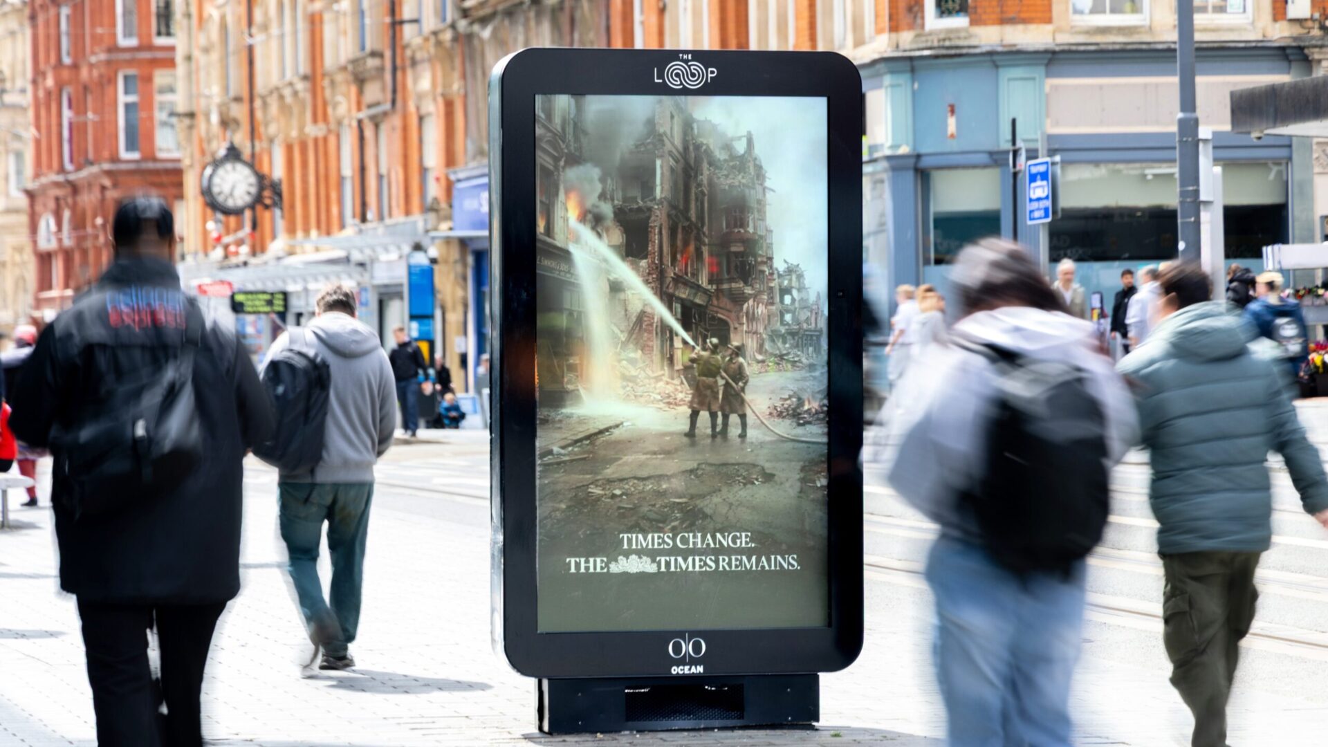 The Times Turns DooH Screens into Windows to History