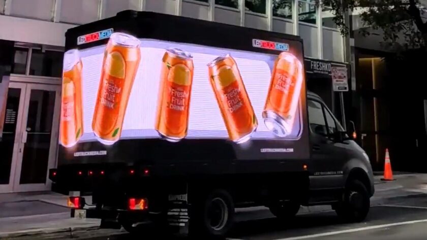 LED Truck Media Launches 3D Mobile Billboard Truck