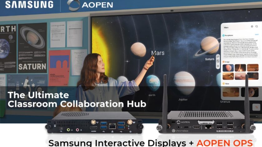 Samsung and Aopen Partner on Classroom Display Collaboration