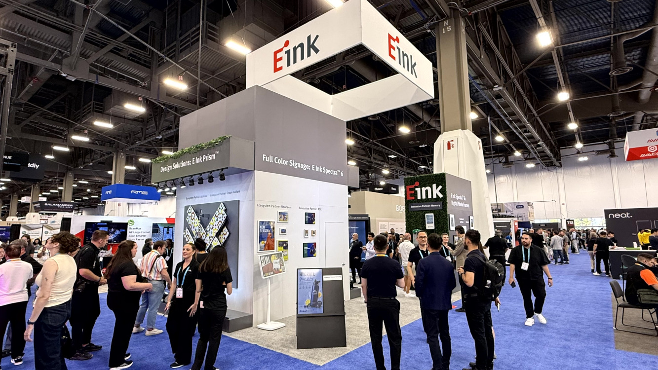 E Ink e-Paper at Infocomm 26 (Image: invidis)