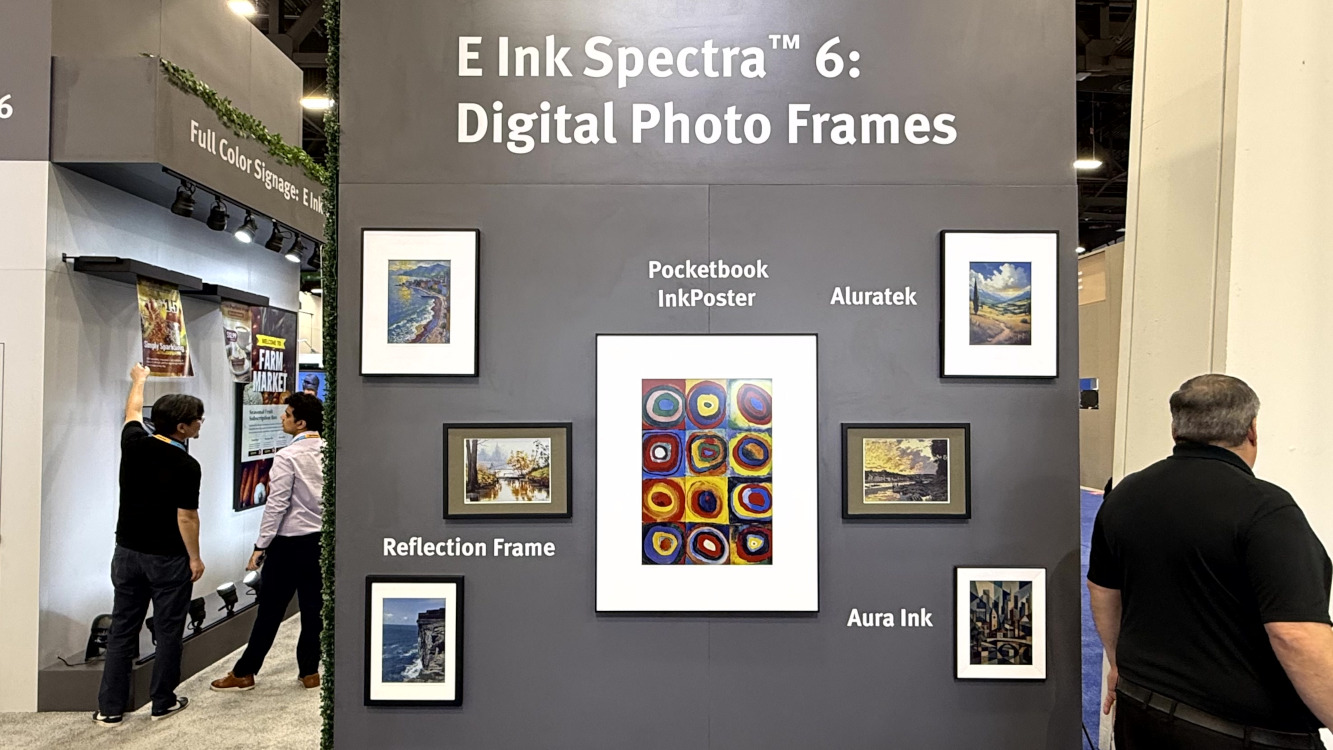 E Ink e-Paper at Infocomm 26 (Image: invidis)