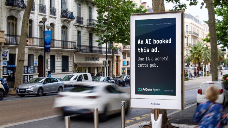 Sujet for the Adquick Cannes Lions campaign (Image: AdQuick)