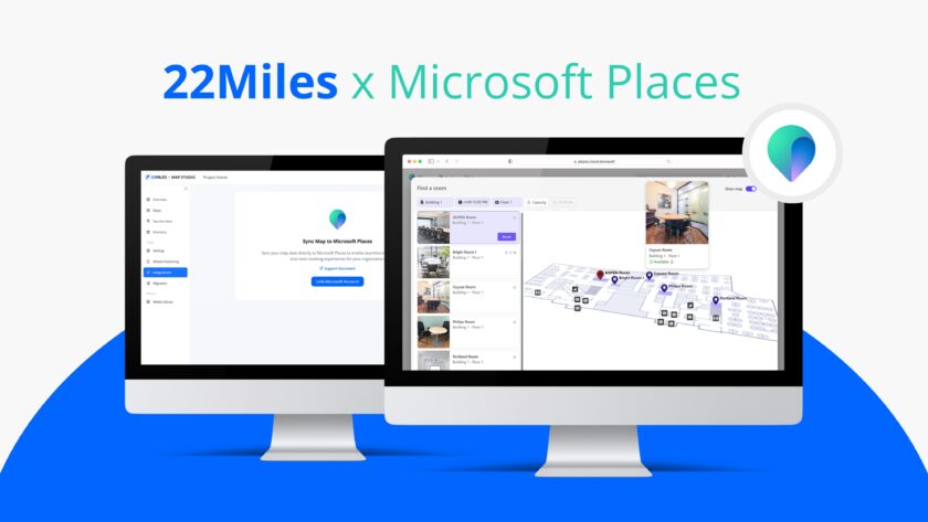 22Miles Brings Microsoft Places to Workplace Screens