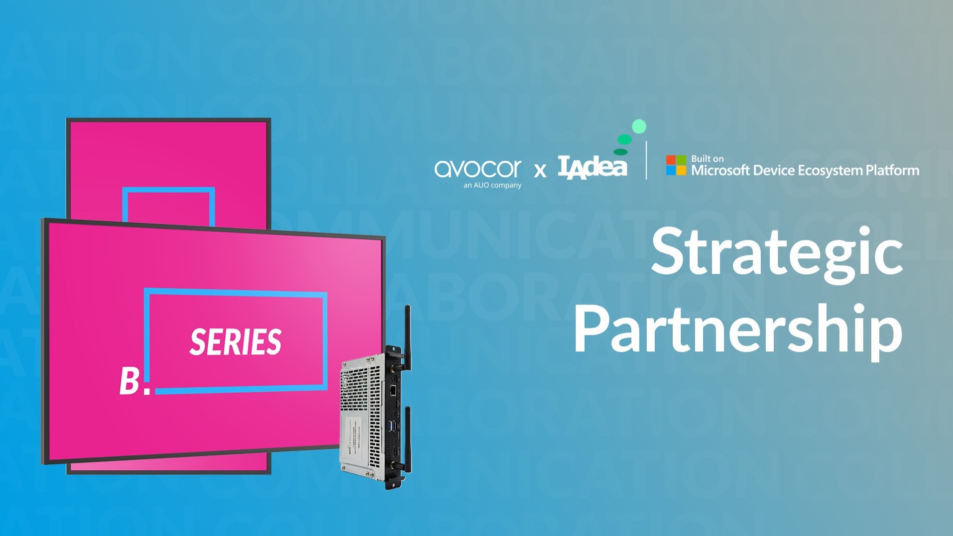 Infocomm 2026: Avocor and Iadea Bring MDEP Strategy to the Show - Avocor and Iadea are using Infocomm 2026 to showcase how Microsoft's Device Ecosystem Platform (MDEP) can be applied to enterprise digital signage (Image: Avocor) Avocor and Iadea are using Infocomm 2026 to showcase how Microsoft's Device Ecosystem Platform (MDEP) can be applied to enterprise digital signage (Image: Avocor)