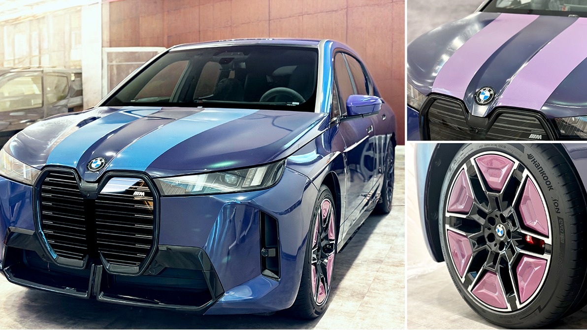 Computex 2026: E Ink Showcases E-Paper Possibilities with BMW - E Ink's color-changing concept car demonstrates the potential of e-paper technology on automotive surfaces (Image: E Ink) E Ink's color-changing concept car demonstrates the potential of e-paper technology on automotive surfaces (Image: E Ink)