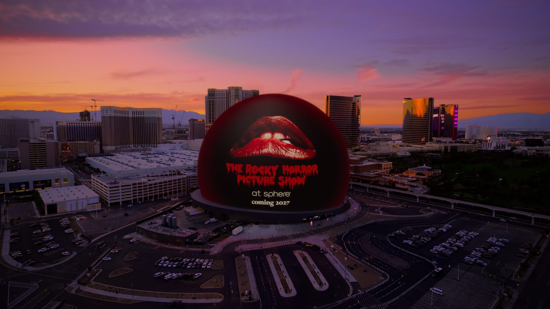 The Rocky Horror Picture Show at Sphere is expected to open in Las Vegas in 2027 (Image: Sphere)