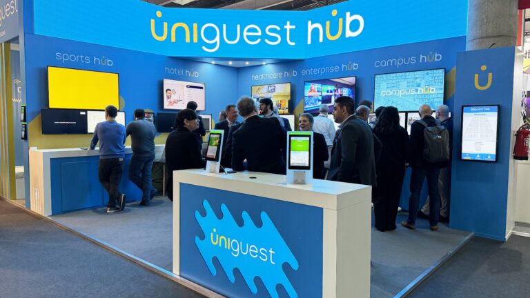 Uniguest will demonstrate its Hub platform for multiple vertical markets at Infocomm 2026 (Image: Uniguest)