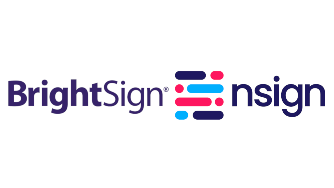 Infocomm 2026: Nsign Runs on Brightsign Players - At Infocomm 2026, Brightsign and Nsign announed a partnership (Logos: BrightSIgn & nsign) At Infocomm 2026, Brightsign and Nsign announed a partnership (Logos: BrightSIgn & nsign)