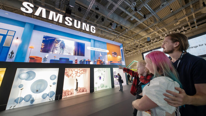 Samsung at IFA Berlin (Image: Samsung)