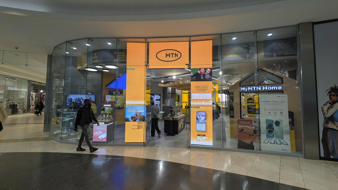 MTN Flagship at Mall of Africa (Image: invidis)