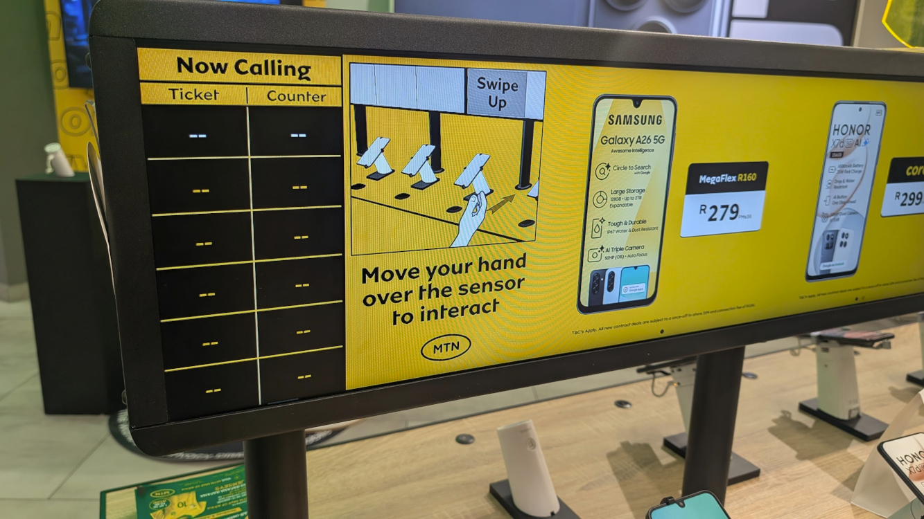 MTN Flagship at Mall of Africa (Image: invidis)