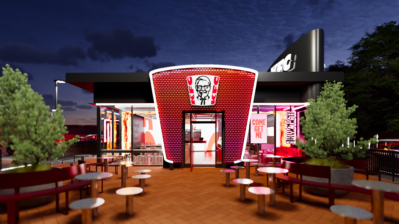 New KFC Design-Concept (Image: Yum Brands)